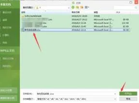 wps如何打开成excel