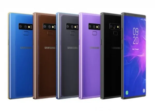 三星Note 9外形/配置曝光：无刘海、Exynos 9810