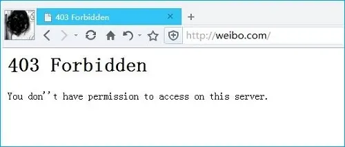 Win10系统浏览器报错403 forbidden怎么解决