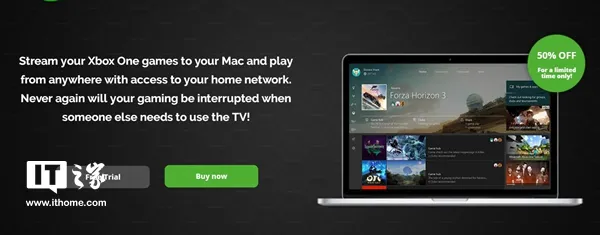 微软Xbox One游戏现在可串流至Mac电脑