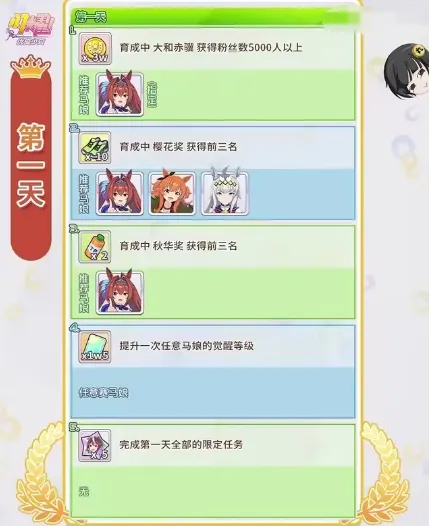 闪耀优俊少女樱花奖是什么时候 樱