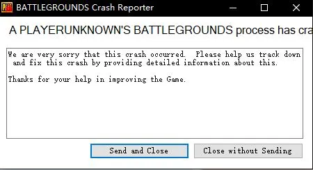 Win10运行吃鸡提示“BATTLEGROUNDS Crash Reporter”怎么办？
