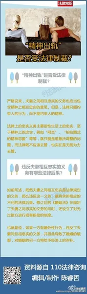 精神出轨和肉体出轨哪个更应该被谴责？精神出轨触犯法律吗？