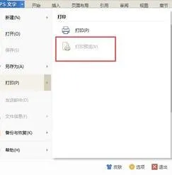 wps中pdf预览打印 | WPS文字预览要打印的文档