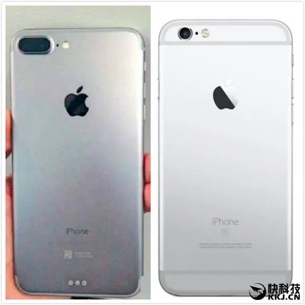 iPhone 7和Iphone 7 Plus 设计图曝光！差异太多！