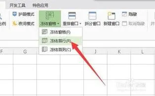 wps里冻结行列 | wps表格同时冻结行和列