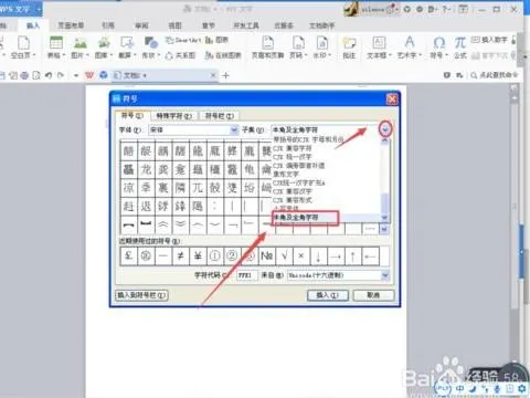 在wps中输入到的符号 | 在wps文字中插入符号