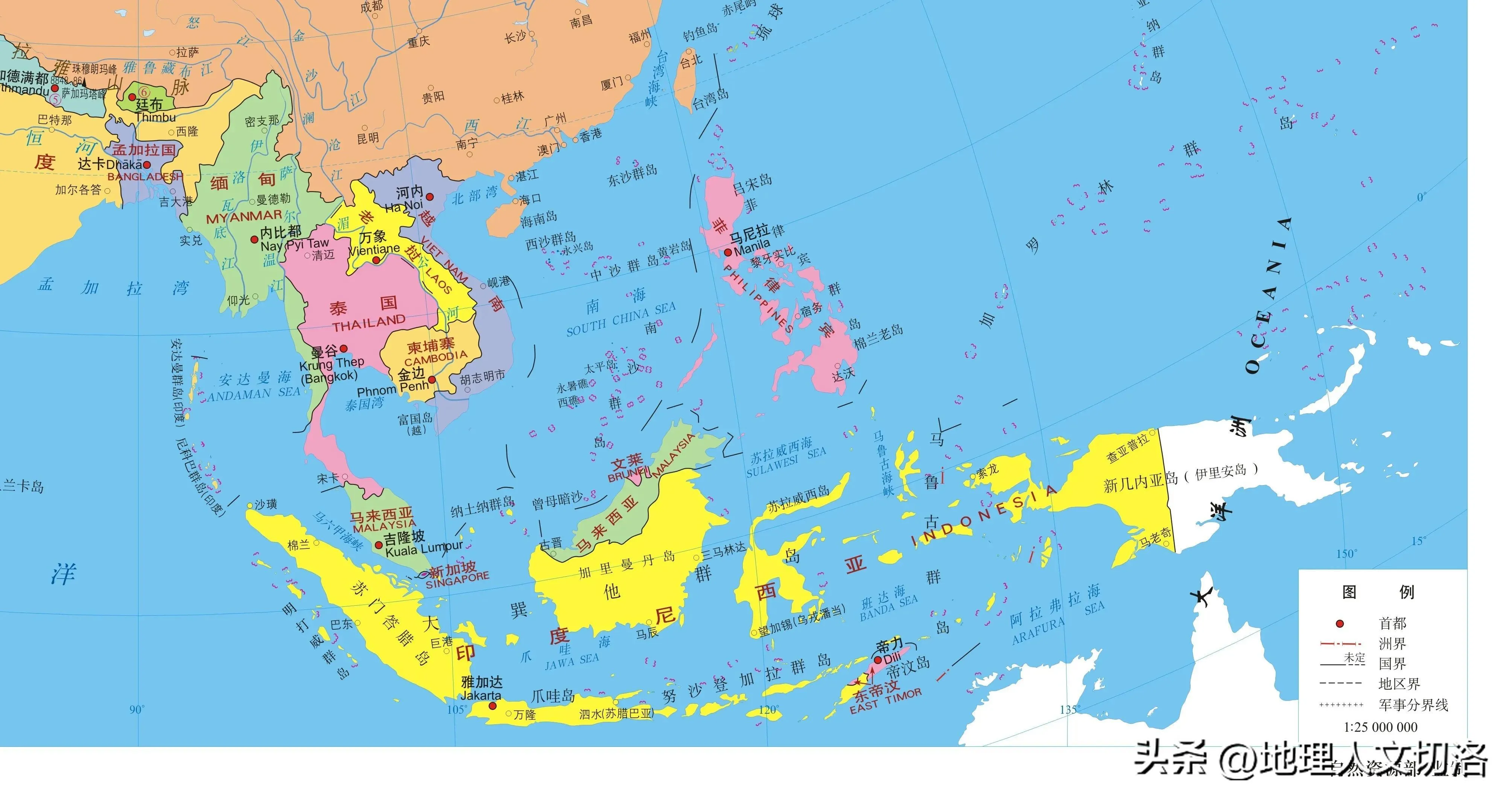 东盟十国有哪些国家(东盟十国总体