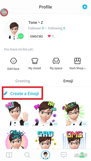 zepeto怎么制作emoji表情包？附详细制作方法介绍