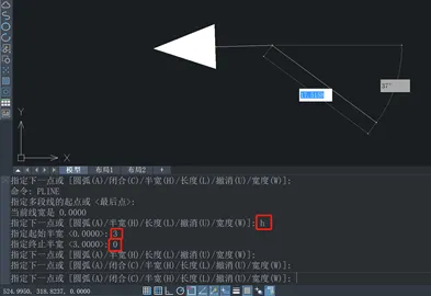 中望CAD多段线（PLINE）相关的知识点