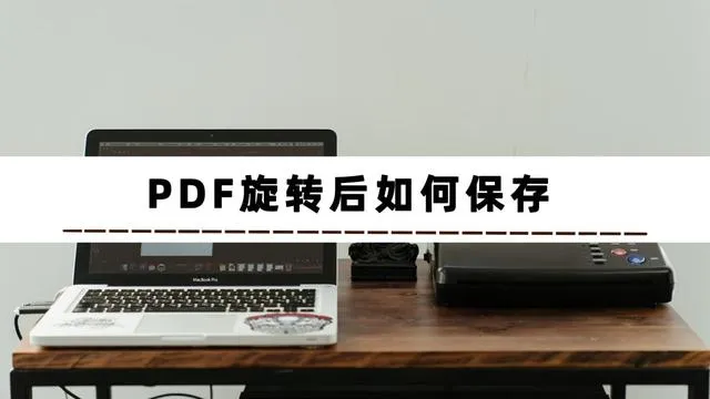 pdf怎么旋转保存 旋转pdf方向并保存