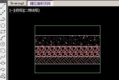 CAD中如何绘制路面结构断面图？