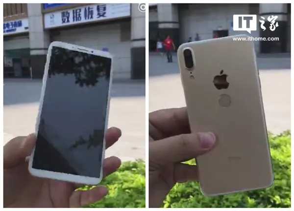 苹果iPhone X原型机曝光：指纹识别紧随其后