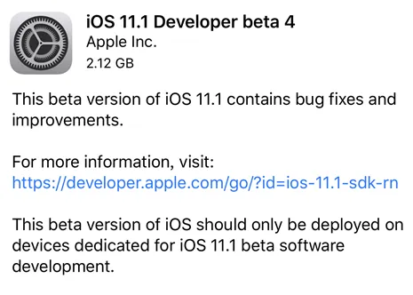 ios11.1beta4怎么样？更新后卡吗？