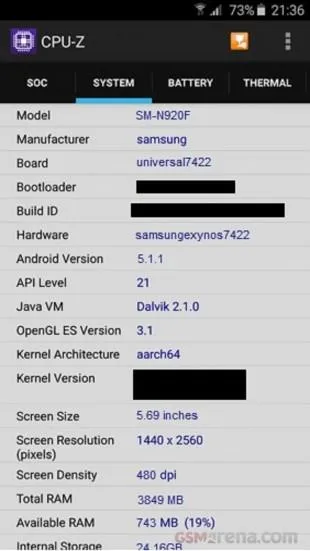 三星Note 5真机曝光：或9月份国内开卖