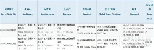 魅族PRO 5获3C认证 本月23日正式发布