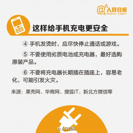 人民日报：手机如何充电更安全、更耐用