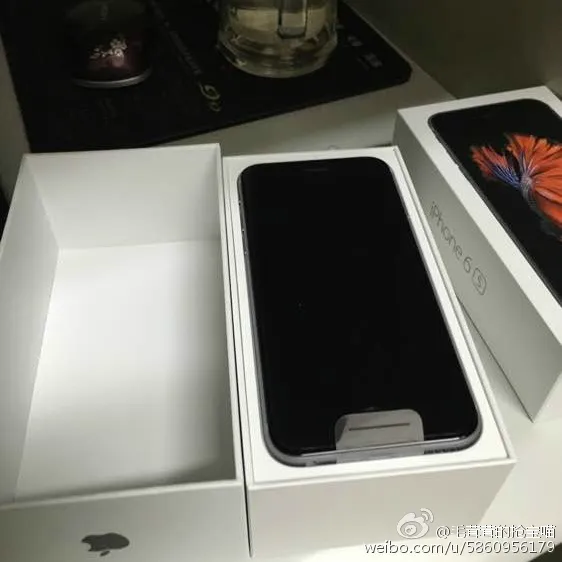 网友曝光限量版黑宝石iphone 6s