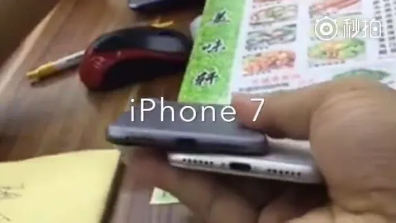 iPhone 7真机上手视频 网友：机模也是真机？