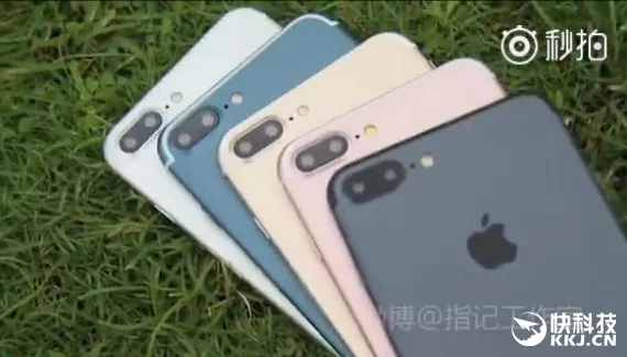 IPhone7最终机模曝光将于9月发售 新增纯黑海蓝两色【图】