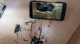 三星Note 7于香港爆炸 三星仍坚持为外部加热致爆炸