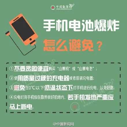 手机爆炸原因和数据线有关系吗？手机防爆八大指南