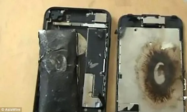 iphone7爆炸是真的吗？充电中因电池分离爆炸
