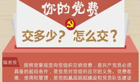 党费收缴标准2020 普通党费一年多少钱 党员老了后有什么待遇