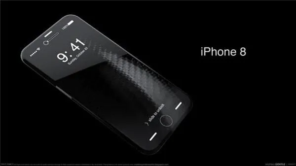 iPhone8概念设计曝光：环绕式屏幕玻璃身【图】