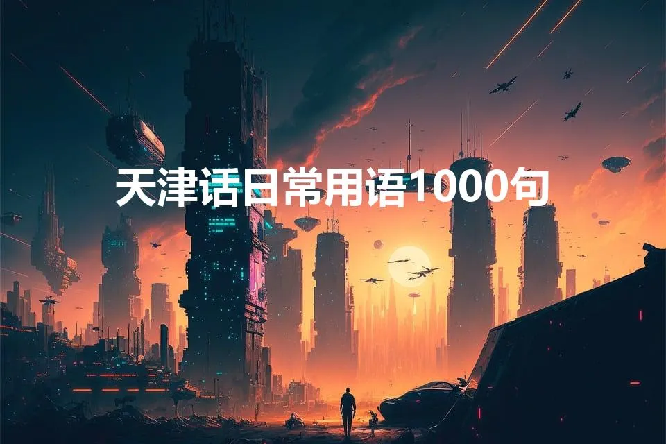 天津话日常用语1000句（天津方言土语