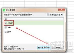 wps表格把相同的删掉 | WPS表格中,删除重复项,只保留一个数据