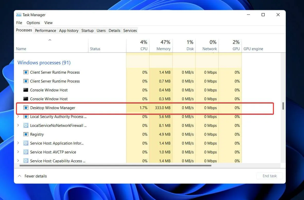 Dwm.exe是什么进程？Win11如何修复Dw