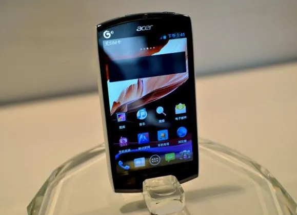 宏碁正式发布Android 4.0手机 样式曝光