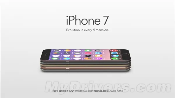 超帅的iPhone 7设计图：比iPhone 6好看太多