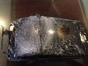 iPhone 6发生爆炸 机主差点毁容