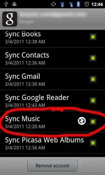Android音乐同步功能偷跑开工