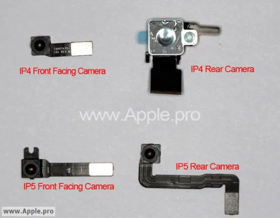 传iPhone 5摄像头与闪光灯分离
