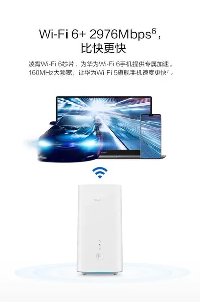 5G与Wi-Fi 6结合 华为5G路由速度飞起