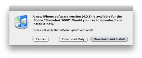 苹果公布iOS 4.0.1和iPad固件3.2.1