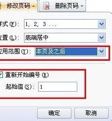 wps设置页码为第几页 | wps文档设置第几页共几页页码