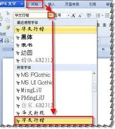 在wps随意调整字体 | wps中修改字体