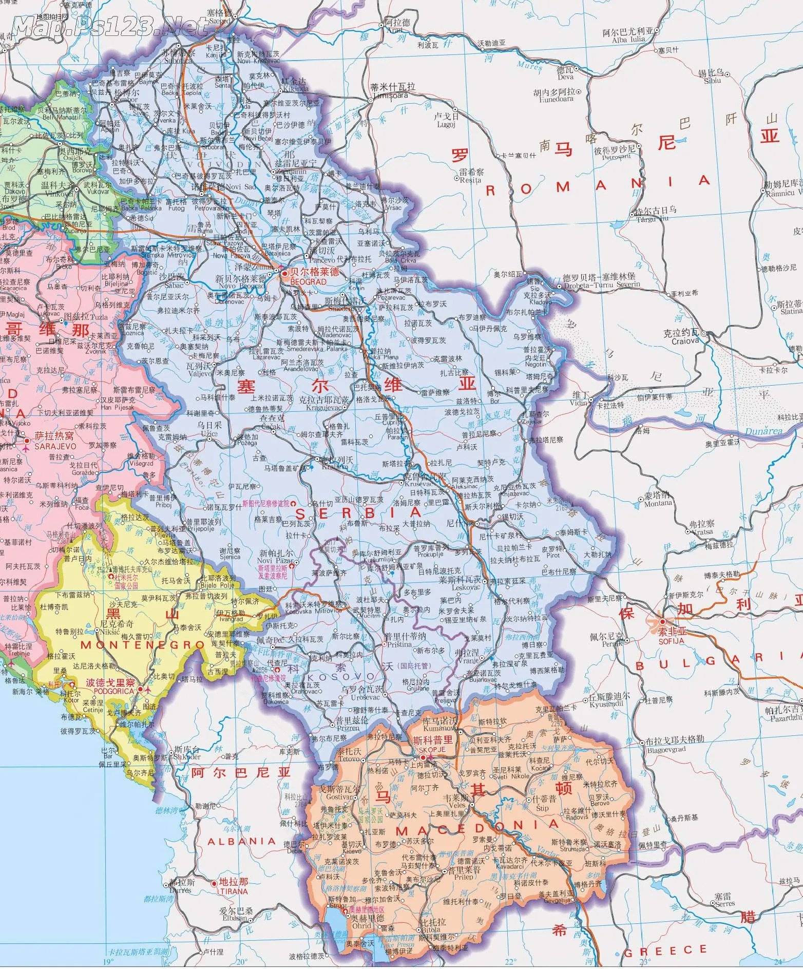 塞尔维亚在哪里 | 欧洲塞尔维亚共和国基本情况简介
