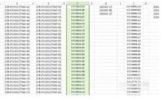 wps2009数字数 | WPS2009一张表格里面有一列数字精确到小数点后面6,7位