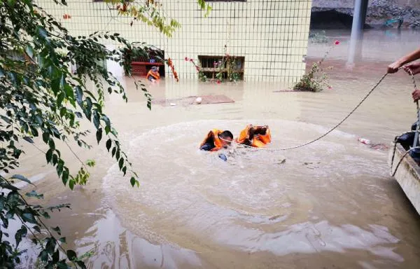 四川汶川发生山洪泥石流灾害