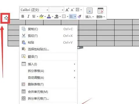 wps文字表格整体缩放 | wps文档中的表格整体缩小