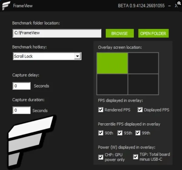 NVIDIA推出全新帧数显示及跑分软件FrameView：免费下载