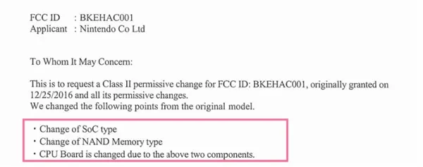 Switch Pro提交FCC认证：CPU/闪存升级、任天堂确认今年不会推出