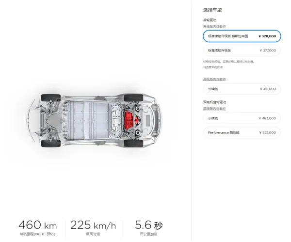 开订！中国制造特斯拉Model 3售价公布：32.8万