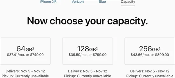 iPhone XR发售3天后告别现货 业内仍看好其销量